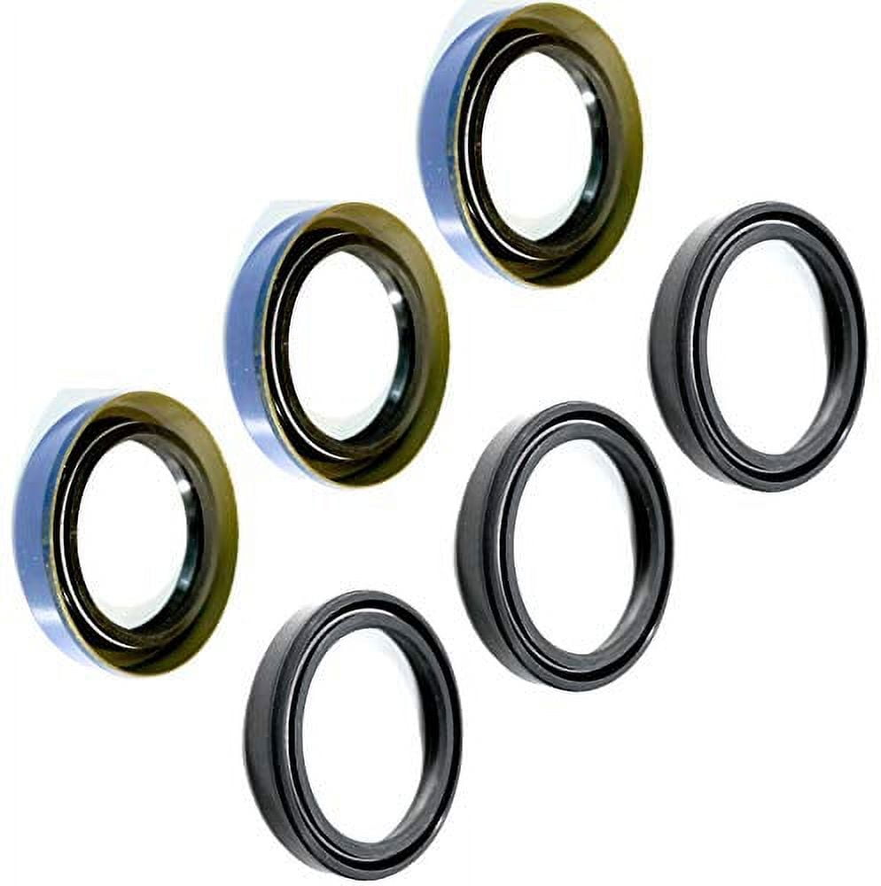 (3 Sets Upper & Lower Spindle Grease Seals Replaces 481024 & 481025