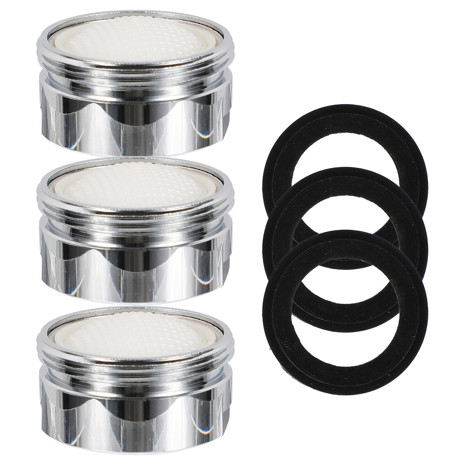 3 Sets Water Tap Aerators Core Faucet Flow Restrictor Cleaning Tip