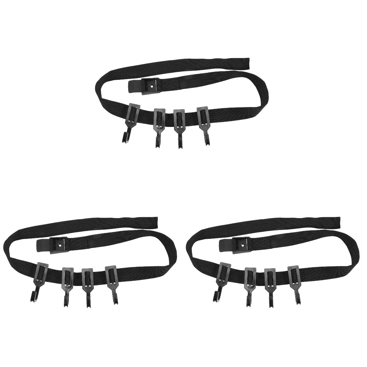 3 Sets of Elastic Tree Stand Strap Metal Hooks Tree Stand Accessories