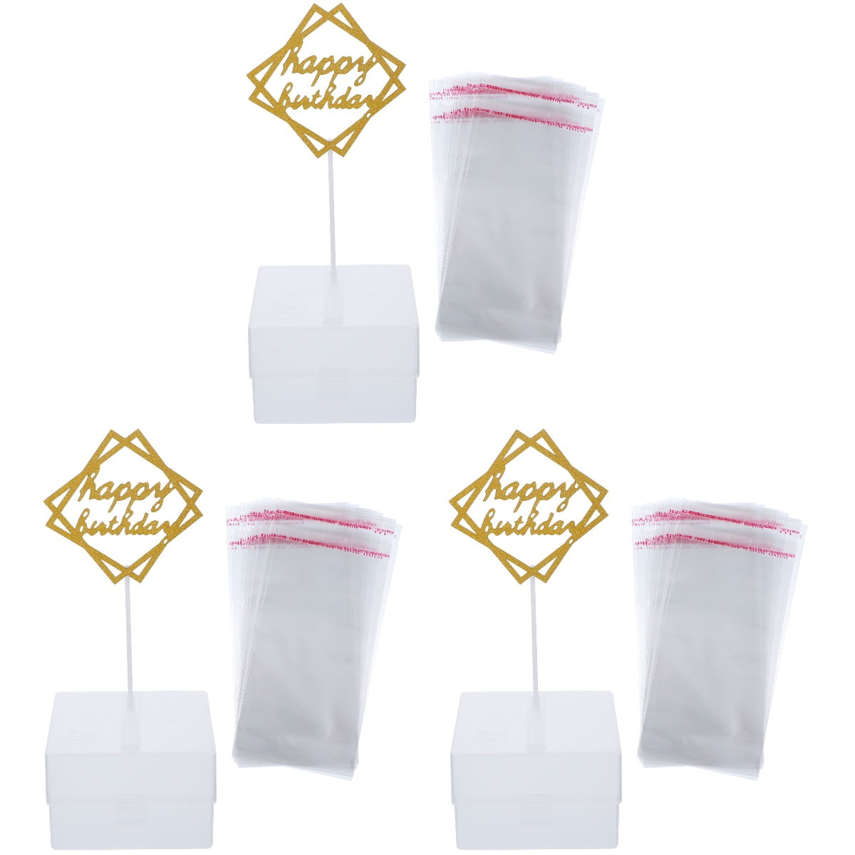 3 Sets of Money Pulling Box Pulling Money Box Cake Money Box Kit with