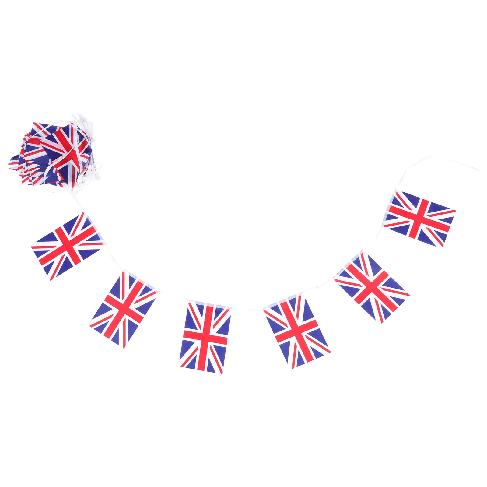 3 Sets of United Kingdom Flag String Decoration UK String Flag Banners