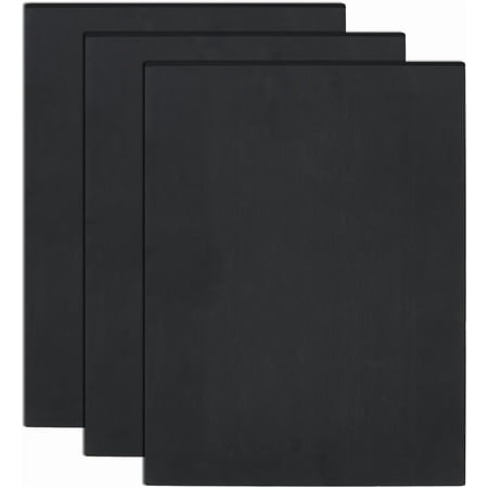 3 Sheets 3mm Black Foam Boards 11.8x15.7" Rectangle Foam PVC Sheet Poster Board Mount Board for DIY Mounting Crafts Modelling Art Display School Projects