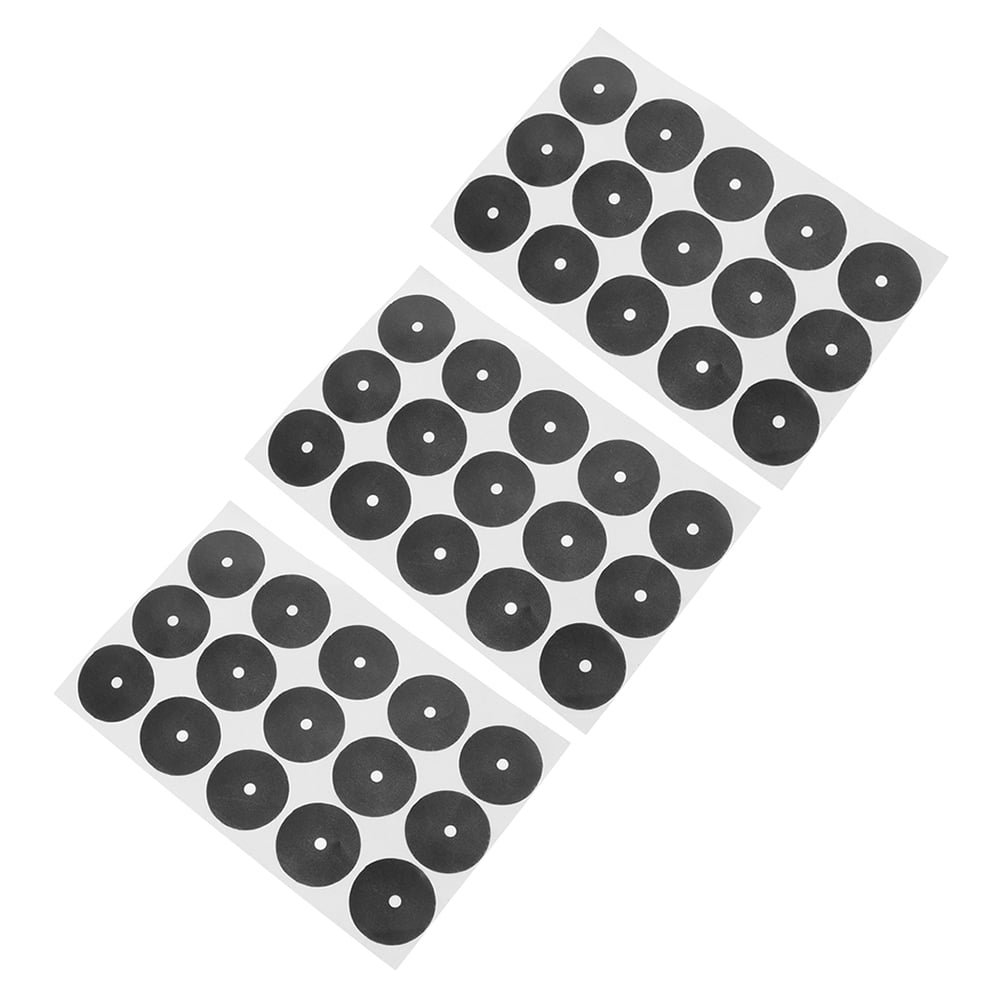 3 Sheets Billiard Black Spot Pool Table Dot Marking Spots Stickers Position Supplies Snooker