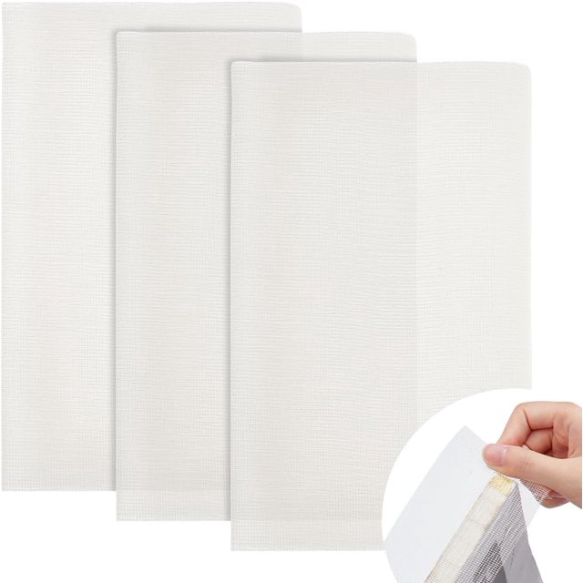 3 Sheets Book Binding Cloth 45x39" Cotton Gauze Fabric Bookbinding