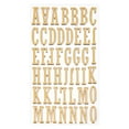 thumbnail image 1 of 3 Sheets Gold 3D Puffy Letter and Number Stickers, Alphabet A–Z & 0–9, Self-Adhesive Puffy Stickers for Christmas Stocking Names, Gift Tags, Holiday Crafts & Classroom Decor, Gold-A, 1 of 6