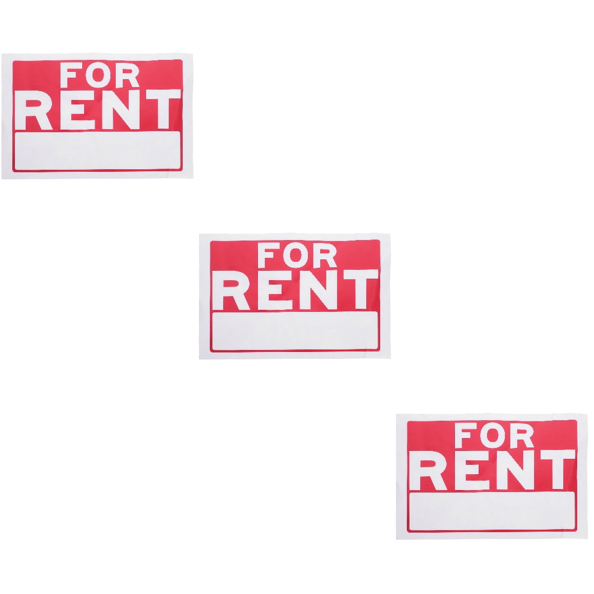 3 Sheets House For Rent Sign For Rent Sign Sticker For Rent Sign ...