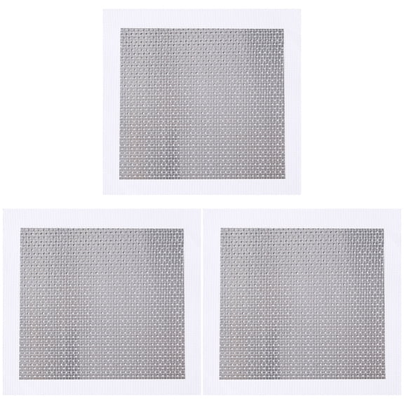 3 Sheets Wall Repair Patch Aluminum Drywall Repair Large Hole Patch Cover with Self-Adhesive Mesh Metal Quickly Repair Holes 9.8x9.88 Inch