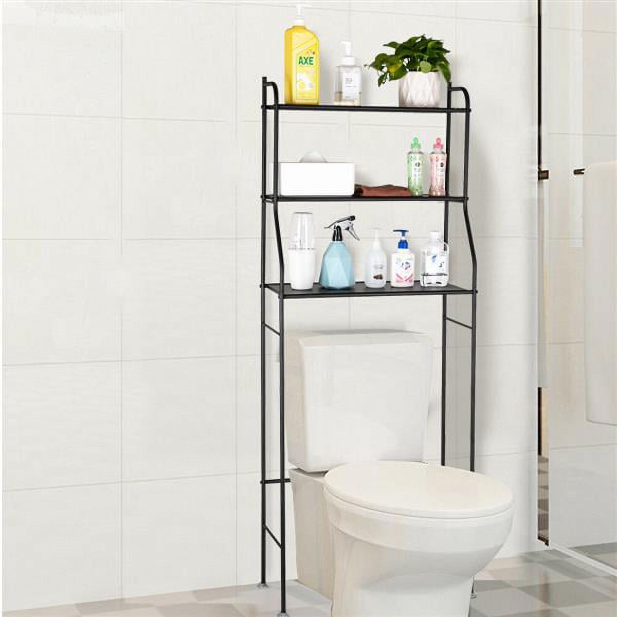 3 Shelf Bathroom Space Saver Over The Toilet Rack Bathroom Corner Stand