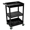 thumbnail image 1 of 3 Shelf Black Tub Cart, 1 of 5