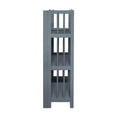 thumbnail image 1 of Casual Home 3-Shelf Folding Bookcase 14" Wide, Slate Gray, 1 of 15