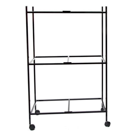 3-Shelves Rolling Stand for Three of 30" x 18" x 18" H Bird Flight Cages