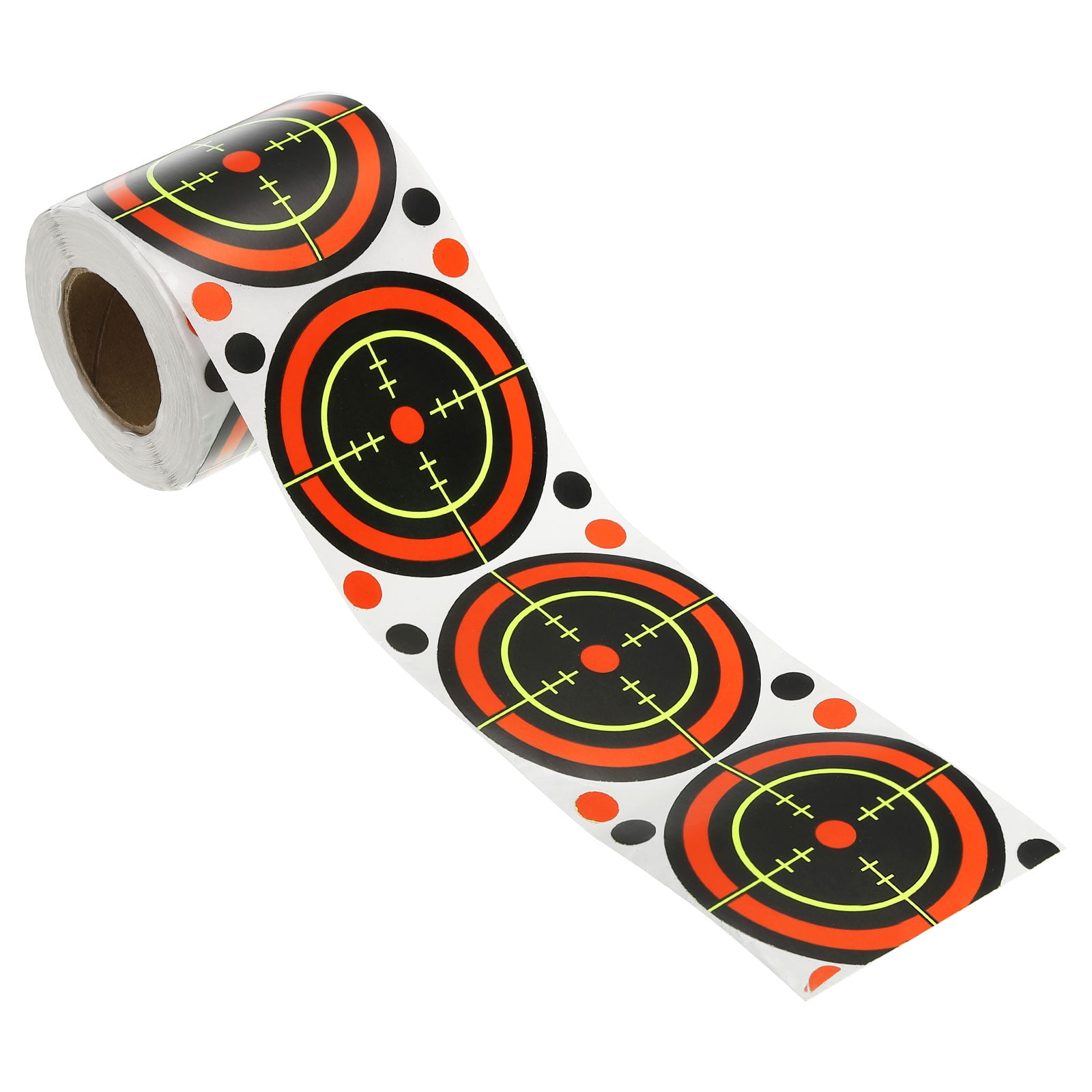3" Shooting Targets Stickers Adhesive Fluorescent Splatter Targets