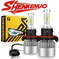 thumbnail image 1 of 3-Side 9008/H13 High/Low Beam Headlights for Ford F150 2004-2014 6000K White,2pc, 1 of 10