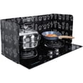 thumbnail image 1 of 3 Sided Splatter Guard Foldable Grease Splatter Screen for Frying Pan Aluminum Foil Splash Guard for Stove Top Oil Splash Insulation Block Barrier for Cooking Kitchen Restaurant Use, 1 of 7