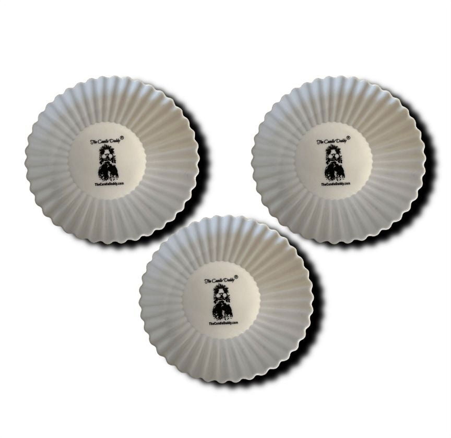 Candle Daddy Exclusive 3Pack Reusable Silicone Wax Warmer Liners Essential for Wax Melt