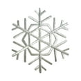 thumbnail image 1 of 3" Silver Snowflake - Iron on Applique/Embroidered Patch, 1 of 1
