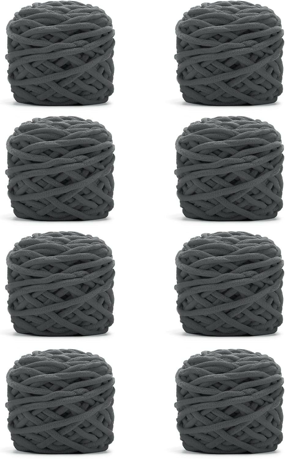 3 Skeins/ 8 Skeins Blanket Yarn Each Skein 100g/3.5oz - Chenille Yarn 6 Super Bulky - Knitting, Crocheting & Crafts Chunky Yarn