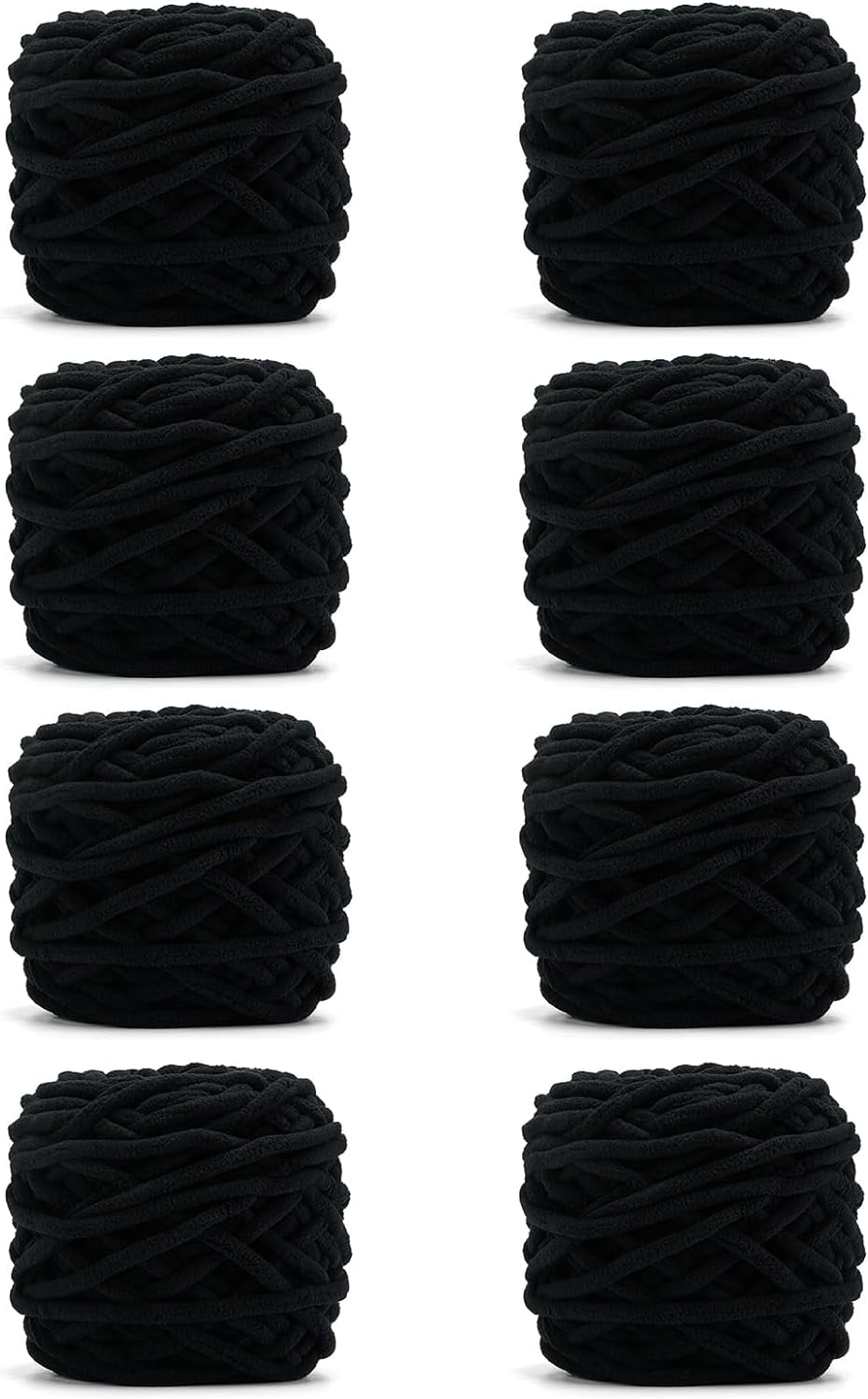3 Skeins/ 8 Skeins Blanket Yarn Each Skein 100g/3.5oz - Chenille Yarn 6 Super Bulky - Knitting, Crocheting & Crafts Chunky Yarn