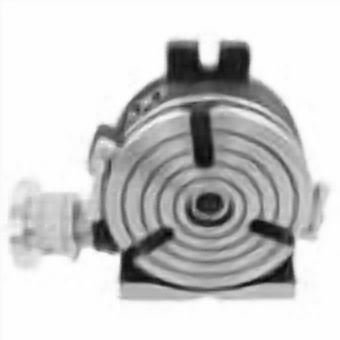 3-Slot Horizontal Vertical Rotary Table for Milling Machine 100kg Load