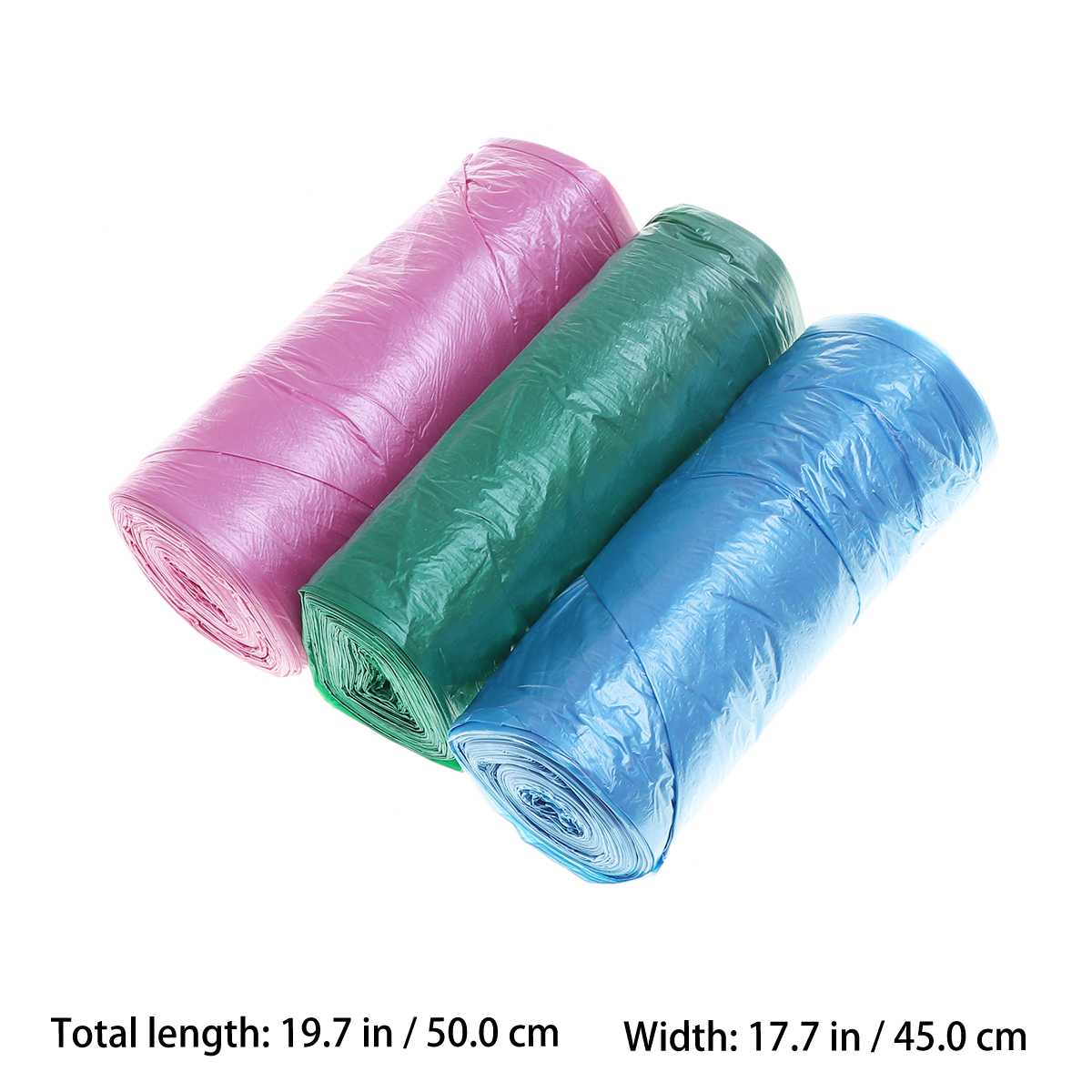 3 Small Trash Bags Garbage Bags Bathroom Wastebasket Can Liners Trash