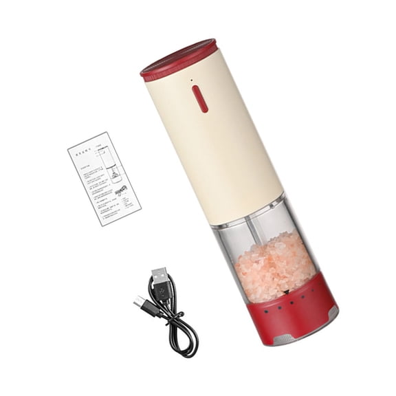 3. Smart-Coarseness Electric Salt Grinder, ABS Body & Seasoning Technology for Cooking Enthusiasts