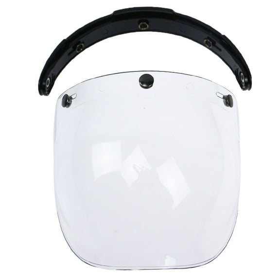 3-Snap Bubble Wind Shield Visor For Biltwell Gringo&Bonanza Motorcycle Helmet