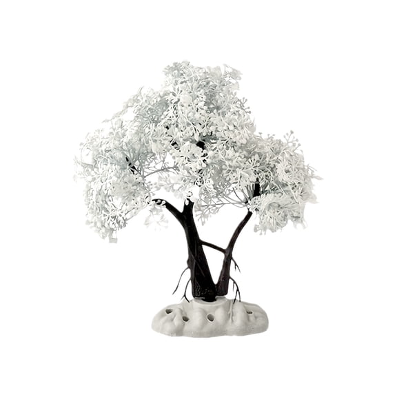 3. Snowflake Design Pine Tree Aquascaping Decor, Safe Underwater Plant for Beginner & Aquarium Landscapes