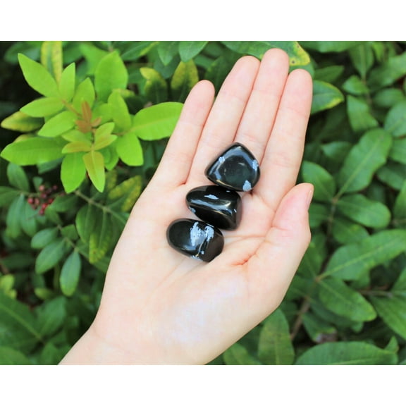 3 Snowflake Obsidian Tumbled Stone (Crystal Healing Gemstone Reiki Tumble)