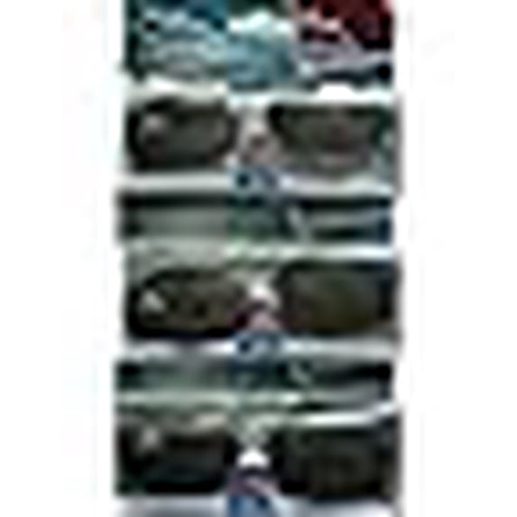3 Solar Shield Clip-on Polarized Sunglasses Size 54 rec 5 Black Full Frame New
