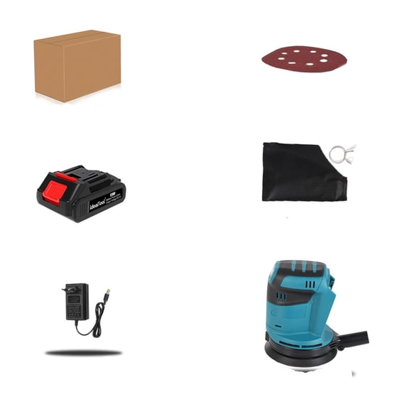 3 Speed 125mm Sandpaper Wood Grinder Polishing Machine Sander Random Orbit Electric Sander Power Tools ,Widely Use