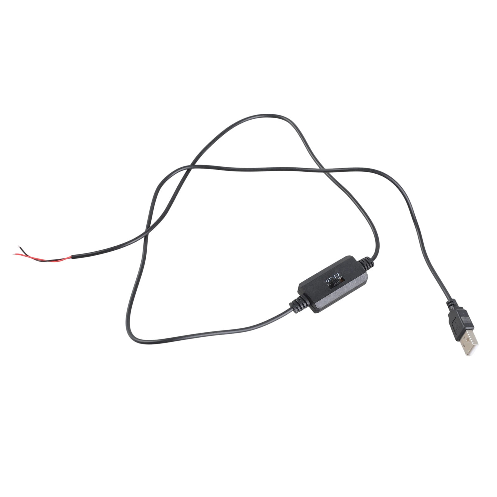 3-Speed Adjustable USB to 2Pin Bare Wire Fan Controller Cable With ...