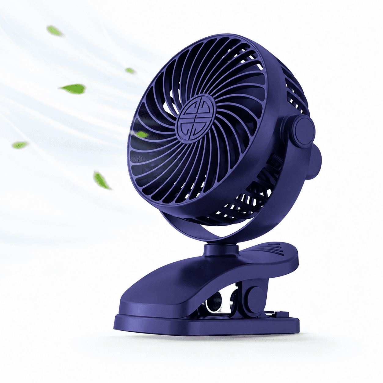 3-Speed Clip On Fans For Everywhere Powerful Airflow Silent Oscillating Table Fan Bedroom Fan 360 Degree Adjustable Low Noise Cooling Handheld Fan