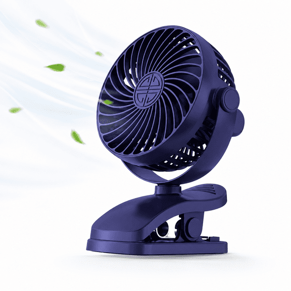 3-Speed Clip On Fans For Everywhere Powerful Airflow Silent Oscillating Table Fan Bedroom Fan 360 Degree Adjustable Low Noise Cooling Handheld Fan