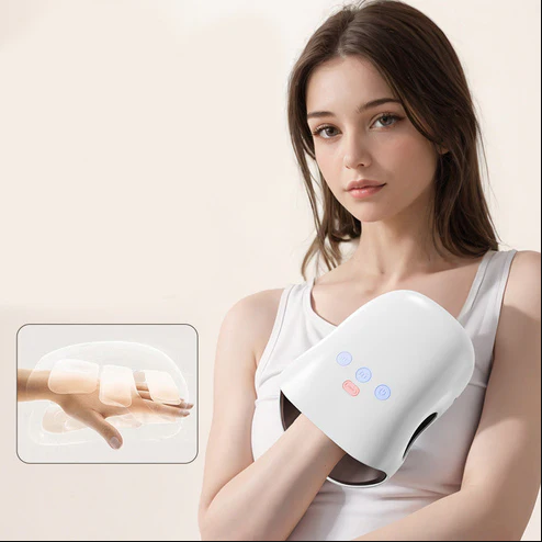3-Speed Cordless Hand Massager with Heat & Compression - Walmart.com