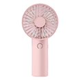 thumbnail image 1 of 3 Speed Handheld Fan Mini Handheld Fan with Phone Holder 3 Speed Usb Rechargeable Portable Outdoor Travel Fan Compact Lightweight Personal for Summer, 1 of 6