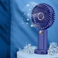 thumbnail image 1 of 3 Speed Handheld Fan with LED Digital Display USB Rechargeable Portable Mini Fan Quiet Strong Wind Personal Cooling for Travel Office by PALIFEUR, 1 of 9