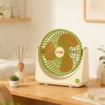 thumbnail image 1 of 3 Speed Portable Desk Fan USB Rechargeable Mini Fan Quiet Personal Cooling for Home Office Travel by PALIFEUR, 1 of 8