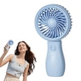 thumbnail image 1 of 3-Speed Portable Mini Handheld Fan, Quiet Personal Cooling Fan with Long-Lasting USB Rechargeable Battery, Compact Design for Travel Campus Office Outdoor Events Walking Commuting, Blue, By Cosmug, 1 of 9