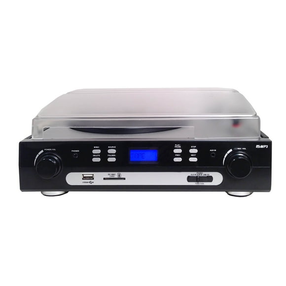 3-Speed Professional Turntable System