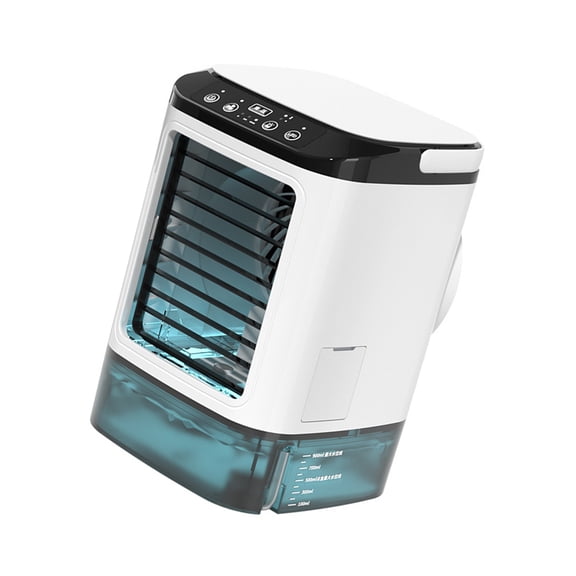 3 Speeds Miniature Air Conditioning USB Powered Ice Box Coolers with Night Light Practical Desktop Cooling Systems