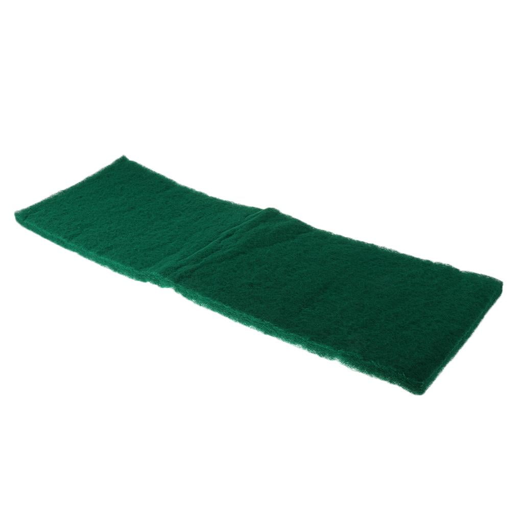 3 Sponge Cotton Pad Filter Media For Aquarium Fish Tank Filter Pump Green