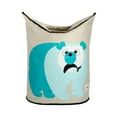 thumbnail image 1 of 3 Sprouts Baby Laundry Hamper Storage Basket Nursery Organizer, Polar Bear, 1 of 6