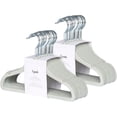 thumbnail image 1 of 3 Sprouts Baby Velvet, Non-Slip Clothes Hangers - Pack of 30 - Seafoam, 1 of 5
