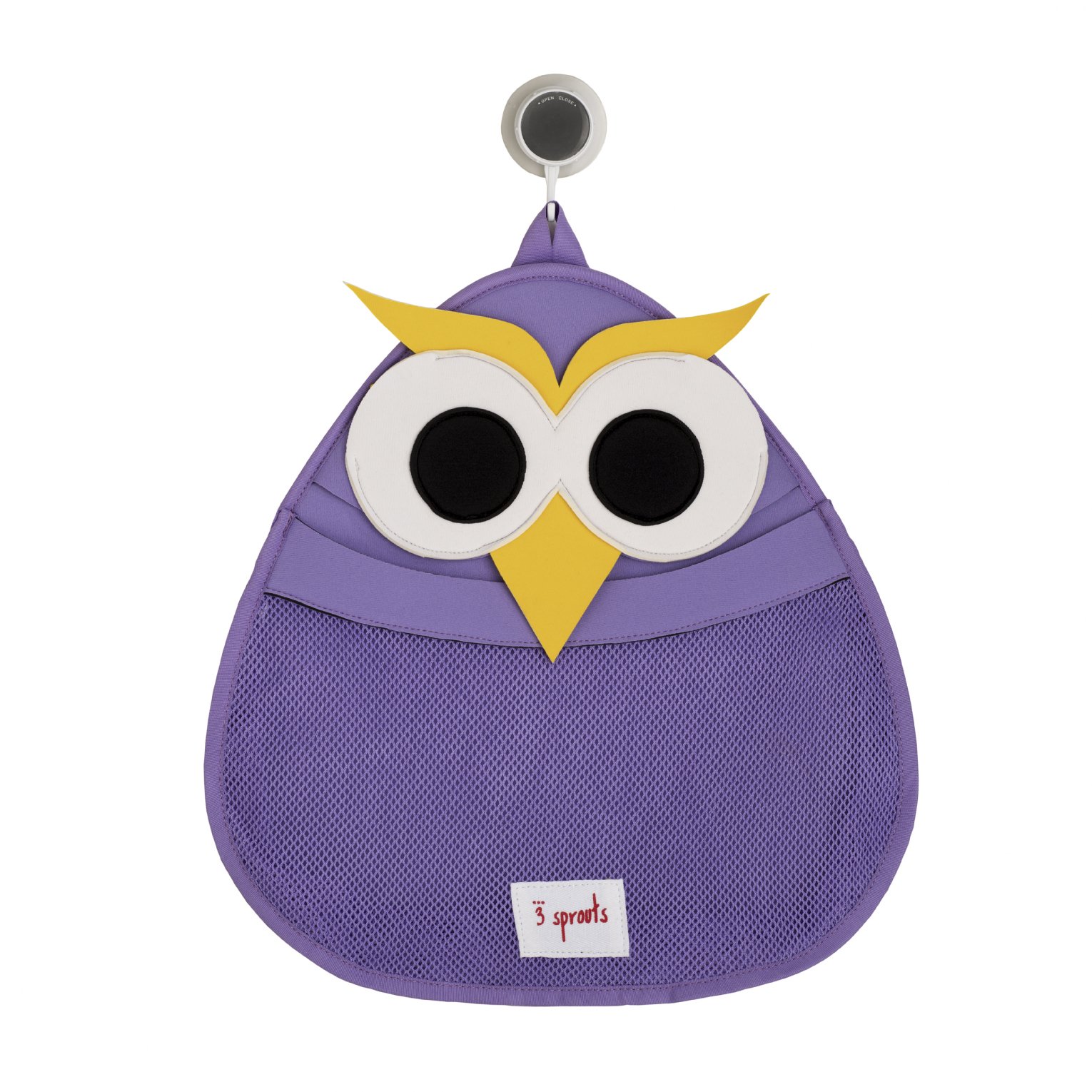 3 Sprouts Bath Toy Storage Bag, Owl
