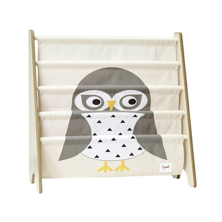 3 Sprouts Book Rack - Owl