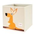 thumbnail image 1 of 3 Sprouts Children's Foldable Fabric Storage Cube Box Soft Toy Bin, Kangaroo, 1 of 10