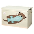 thumbnail image 1 of 3 Sprouts Collapsible Toy Chest Storage Bin for Kids Playroom, Otter, 1 of 8