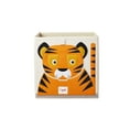 thumbnail image 1 of 3 Sprouts Kid's Foldable Fabric Storage Cube Box Soft Toy Bin, Friendly Tiger, 1 of 3