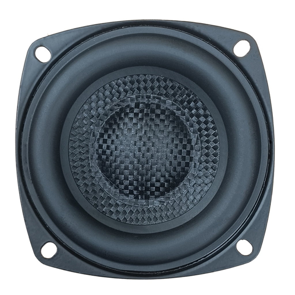 Haut-parleur HIFI 3 Pouces (7.6 Cm) 4 Ohm 15W - Woofer Pleine Fréquence Avec Bordure Caoutchouc Pour Basses