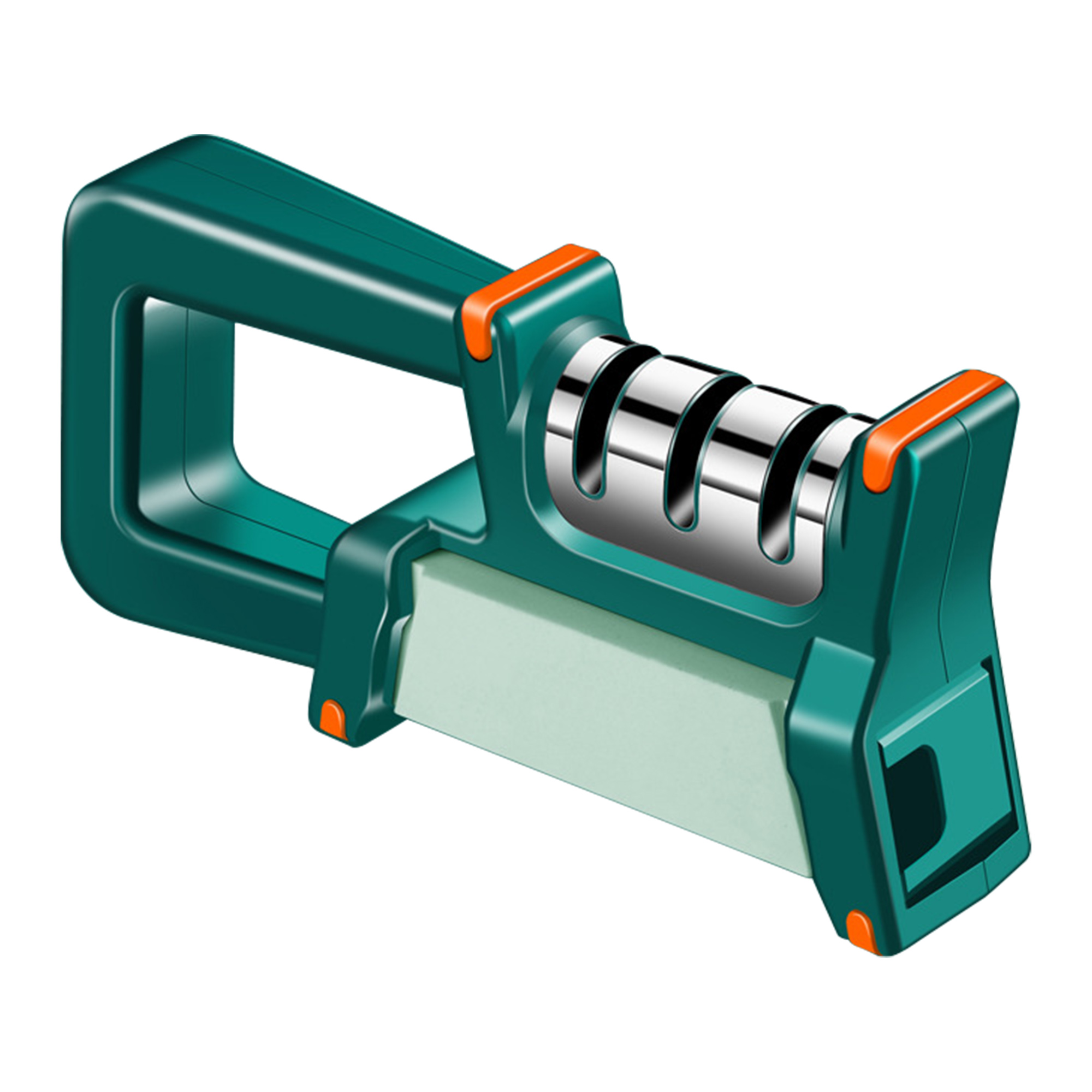 HeYii 4Rod Ceramic Crock Stick Turn Box Sharpener Kitchen Whetstone